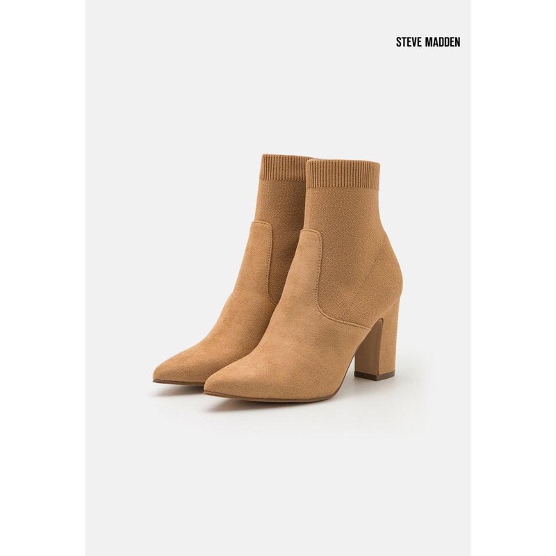 Steve Madden Women’s Camel Heeled Ankle Boots |Steve Madden in Lebanon