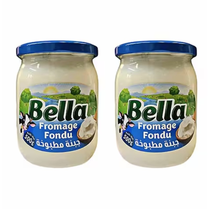 Bella Fromage Fondu Cream Cheese 500g*2 | Bella In Lebanon