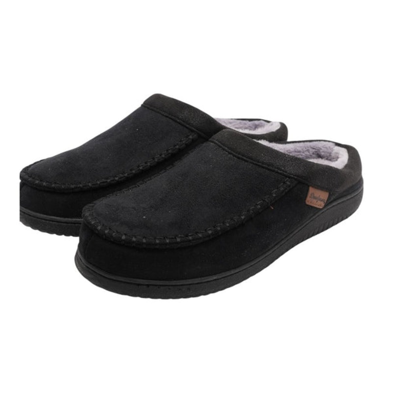 Dearfoams Men’s Black Quilted Cloud Puff Slippers |Dearfloams in Lebanon