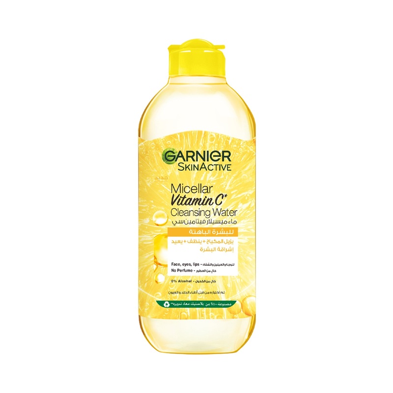 Garnier Micellar Brightening Cleanser Water Vitamin C 100ml | Garnier In Lebanon