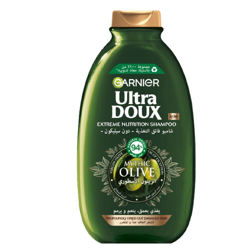 Garnier Ultra Doux Mythic Olive Shampoo 600ml | Garnier In Lebanon