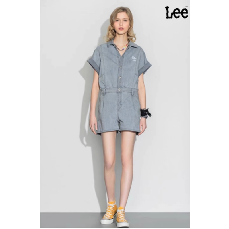 Lee Women’s Grey Coverall Seasonal Shorts Overall | Lee In Lebanon