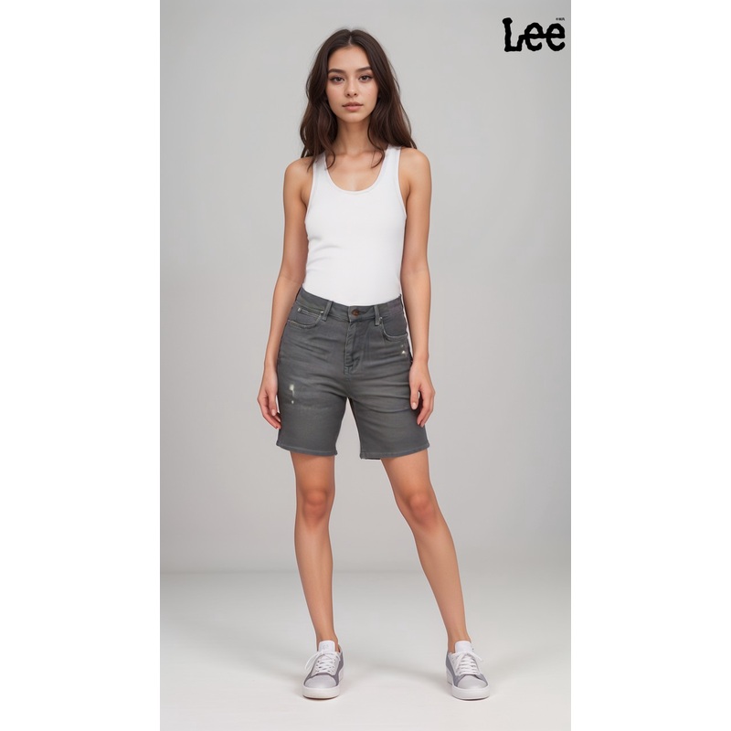 Lee Women’s Grey Seasonal Shorts | Lee in Lebanon