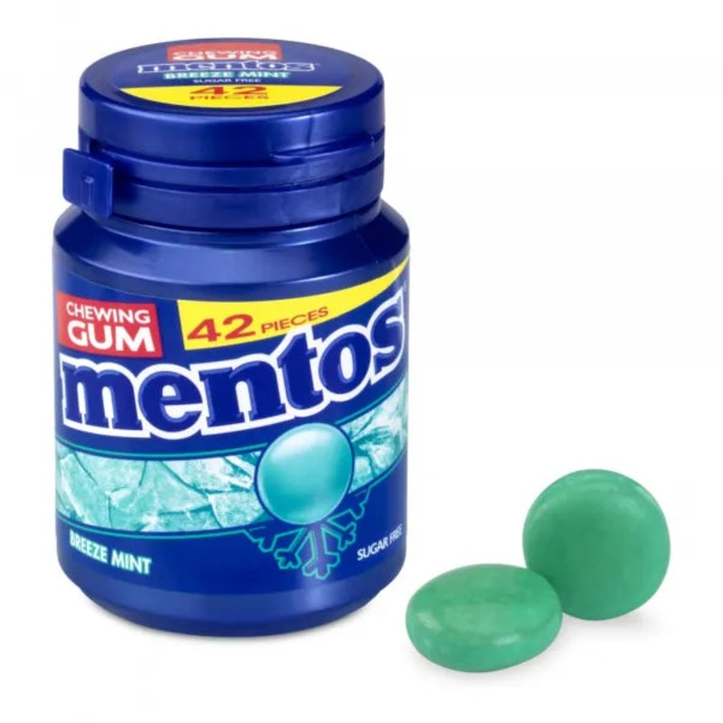Mentos Breezemint Gum 42 PCS | Mentos In Lebanon
