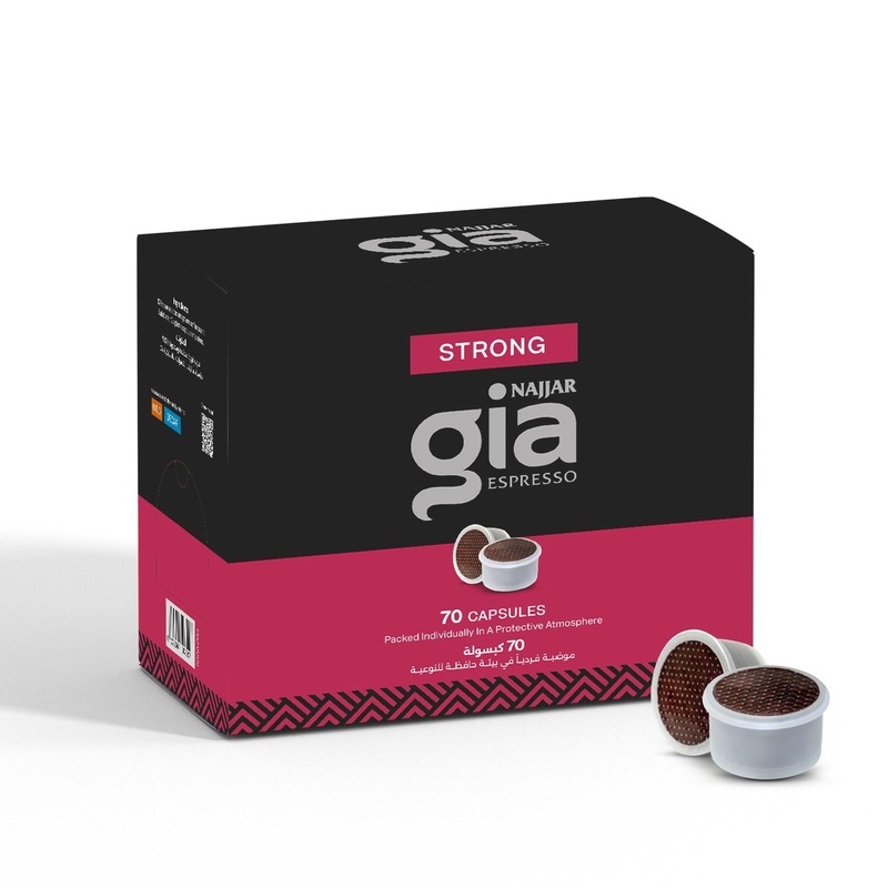 Najjar Gia Strong 70 Capsules | Najjar Cafe In Lebanon