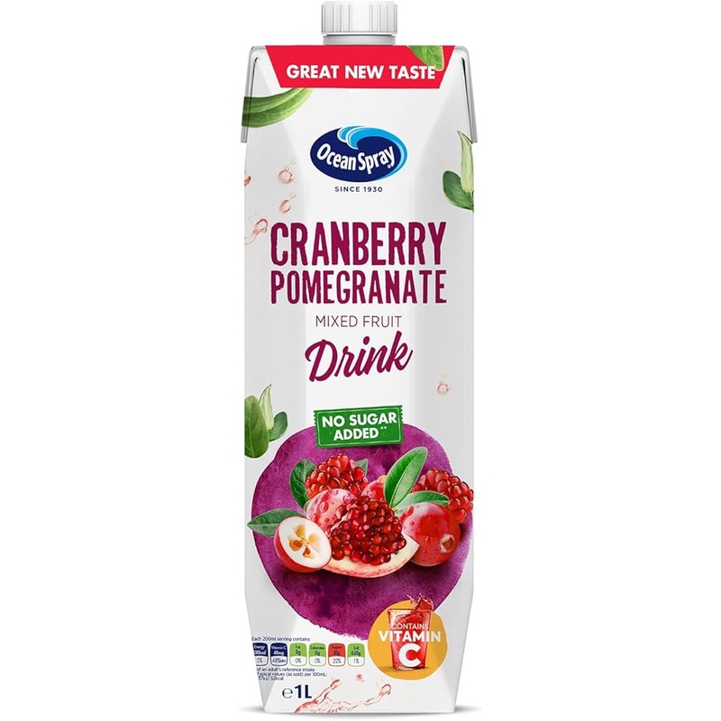 Ocean Spray Cranberry Pomegranate Juice Drink 1L | Ocean Spray In Lebanon