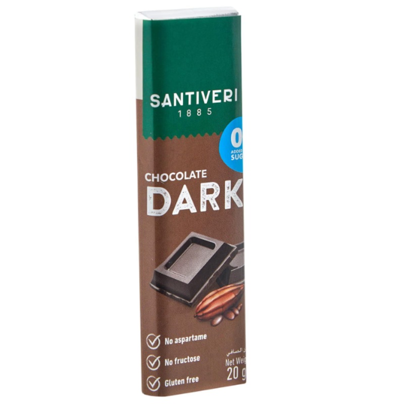 Santiveri Dark Chocolate 20g