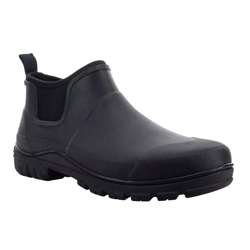 Staheekum Men’s Black Rain Ankle Boots | Staheekum In Lebanon