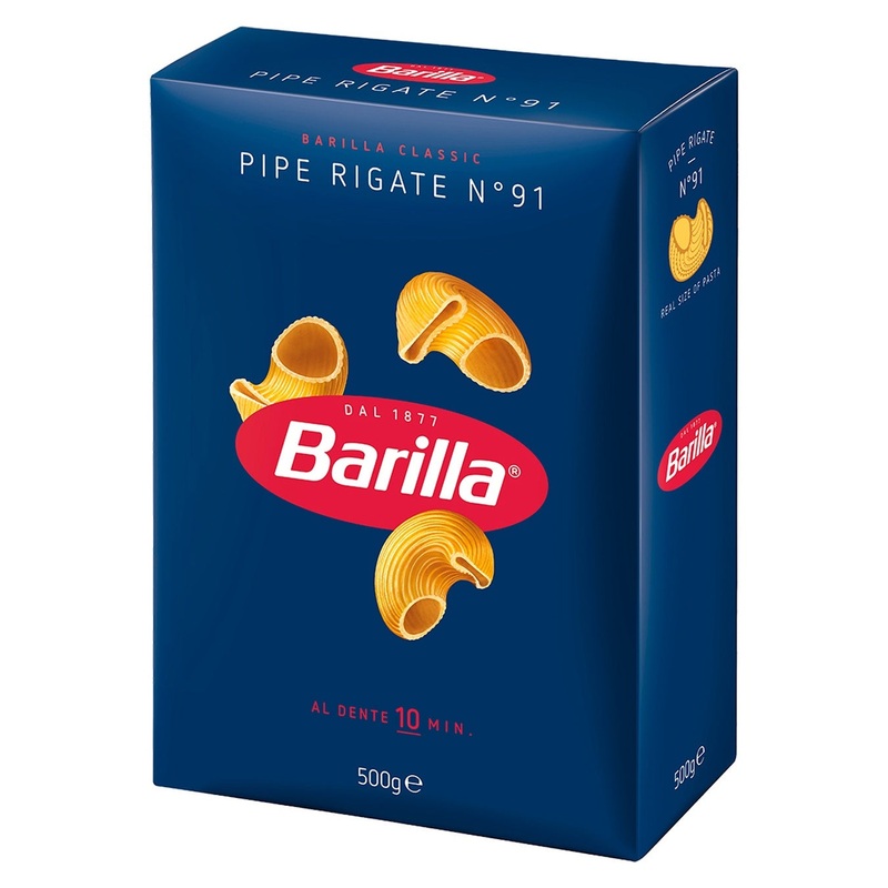 Barilla Pipe Rigate  N91 500g  | Barilla In Lebanon