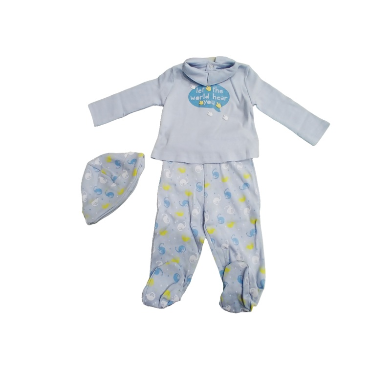 Boboli Baby Boy Blue Pajama Set | Boboli In Lebanon