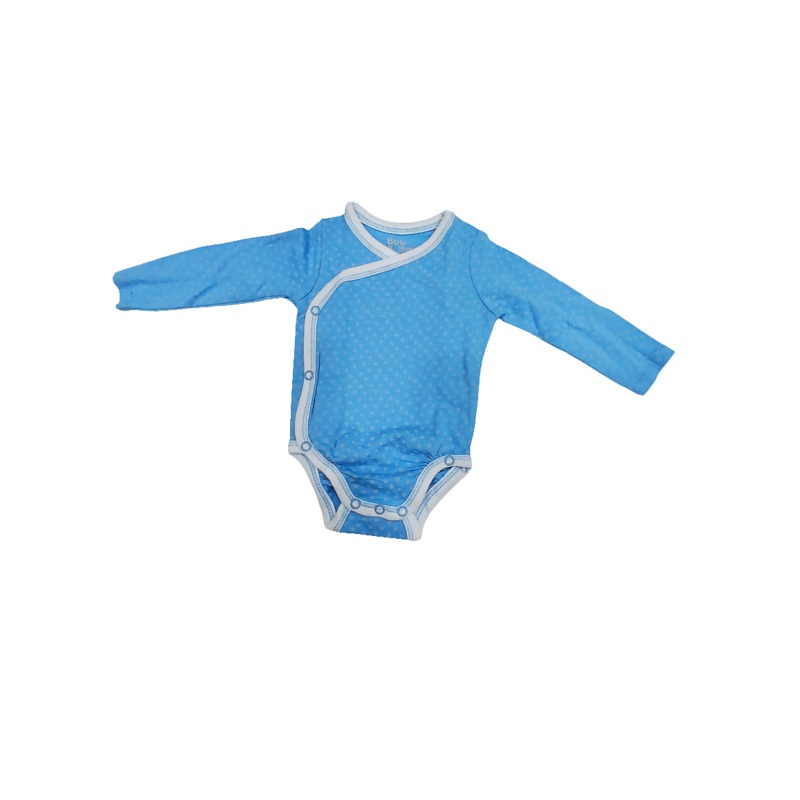 Boboli Baby Boy Blue & White Bodysuit 2 Pieces | Boboli In Lebanon