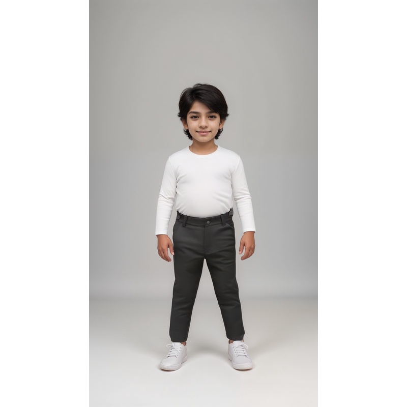 Boboli Boy’s Grey Slim Pants | Boboli in Lebanon