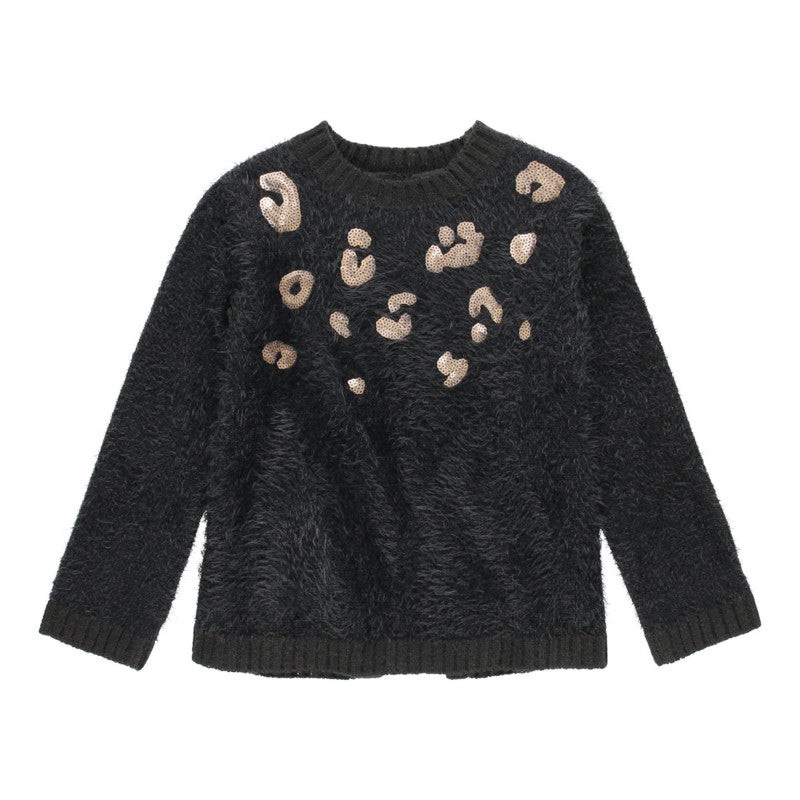 Boboli Girl’s Dark Grey Fur Blouse | Boboli in Lebanon