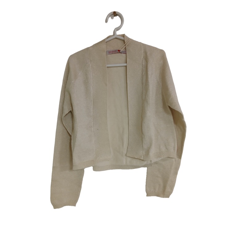 Boboli Girl’s Gold Long-Sleeve Cardigan| Boboli in Lebanon