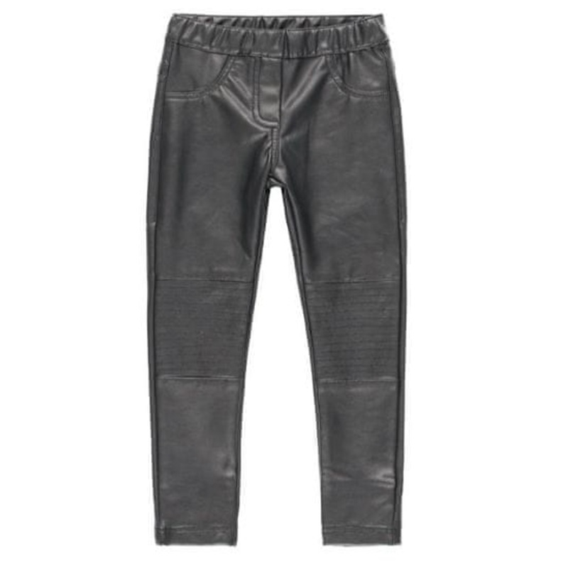 Boboli Girl’s Grey Leather Pants| Boboli in Lebanon