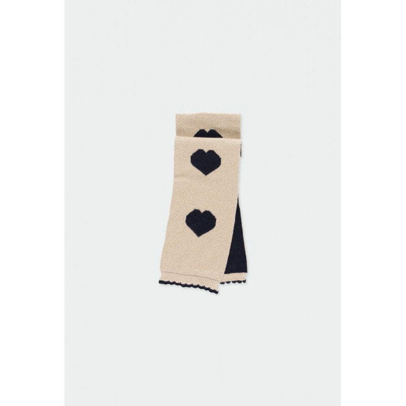 Boboli Girl’s Multicolor Hearts Print Scarf | Boboli in Lebanon