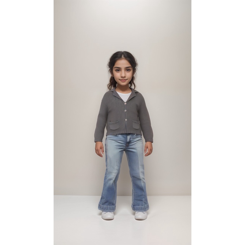 Boboli Girl’s Navy Long-Sleeve Sweatshirts| Boboli in Lebanon