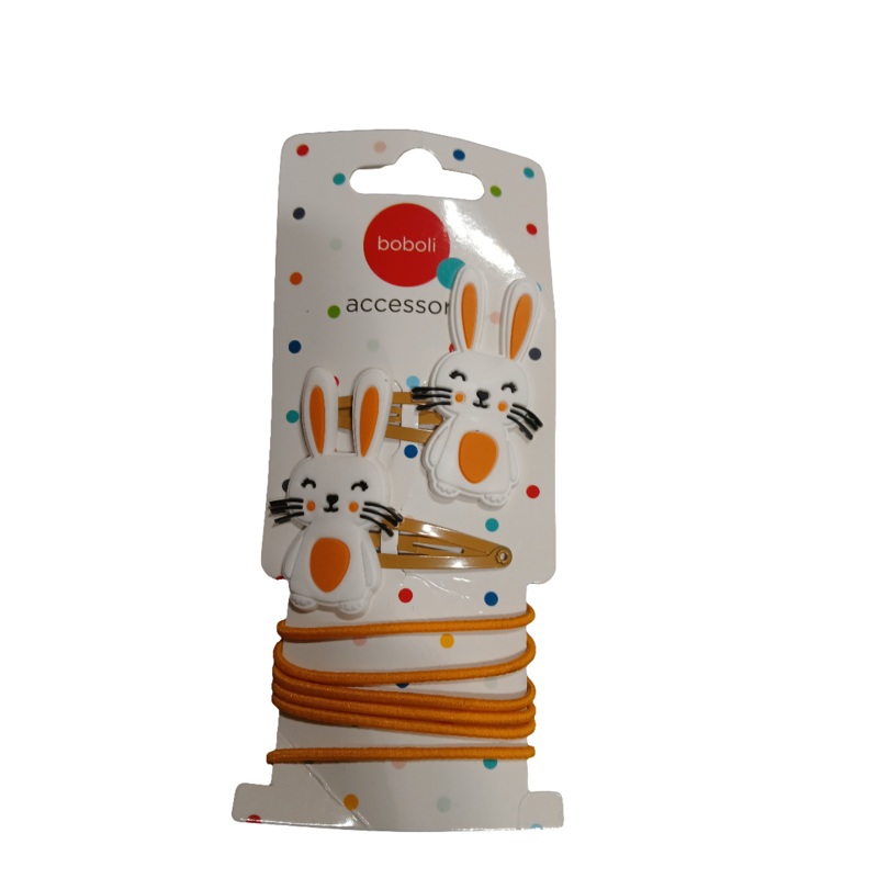 Boboli Girl’s Orange Hair Ties |Boboli in Lebanon