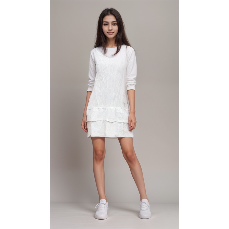 La Martina Girl’s White Dress LMA351