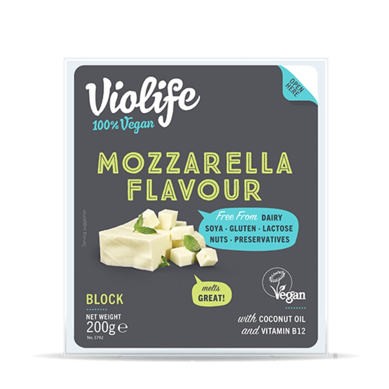 Violife 100% Plant Based Mozzarella Flavor Block 200g | Violife In Lebanon