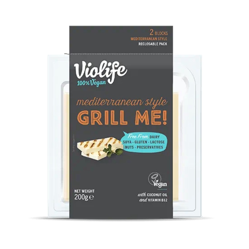 Violife100% Plant Based Grill Me Mediterranean Syle Block 2 pcs 200g | Violife In Lebanon