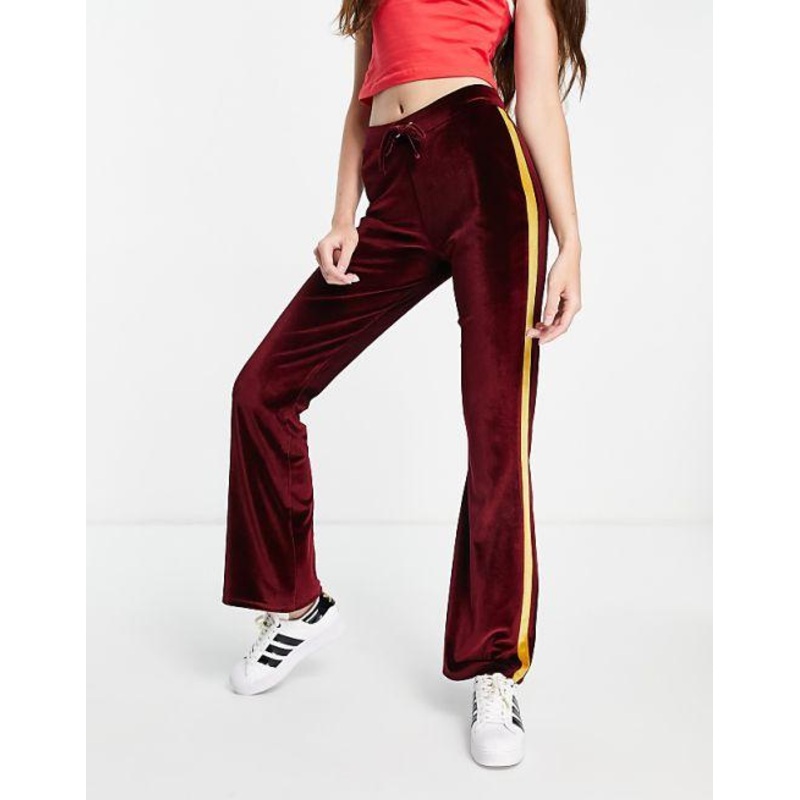 ASOS Design Women’s Burgundy Flare Pant ANF2375