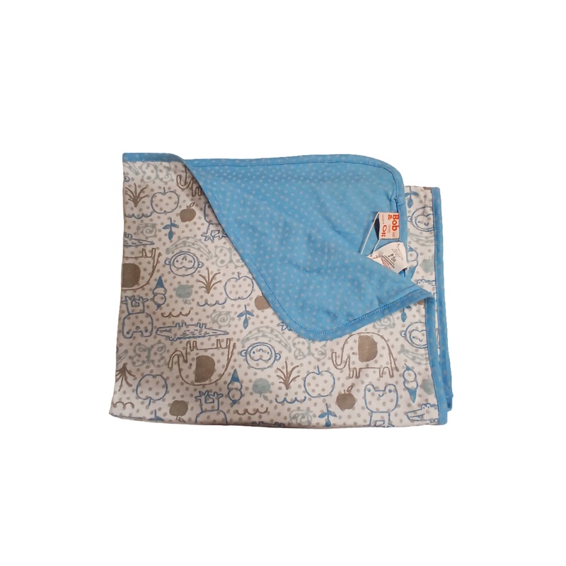 Boboli Baby Blue & White Blanket | Boboli In Lebanon