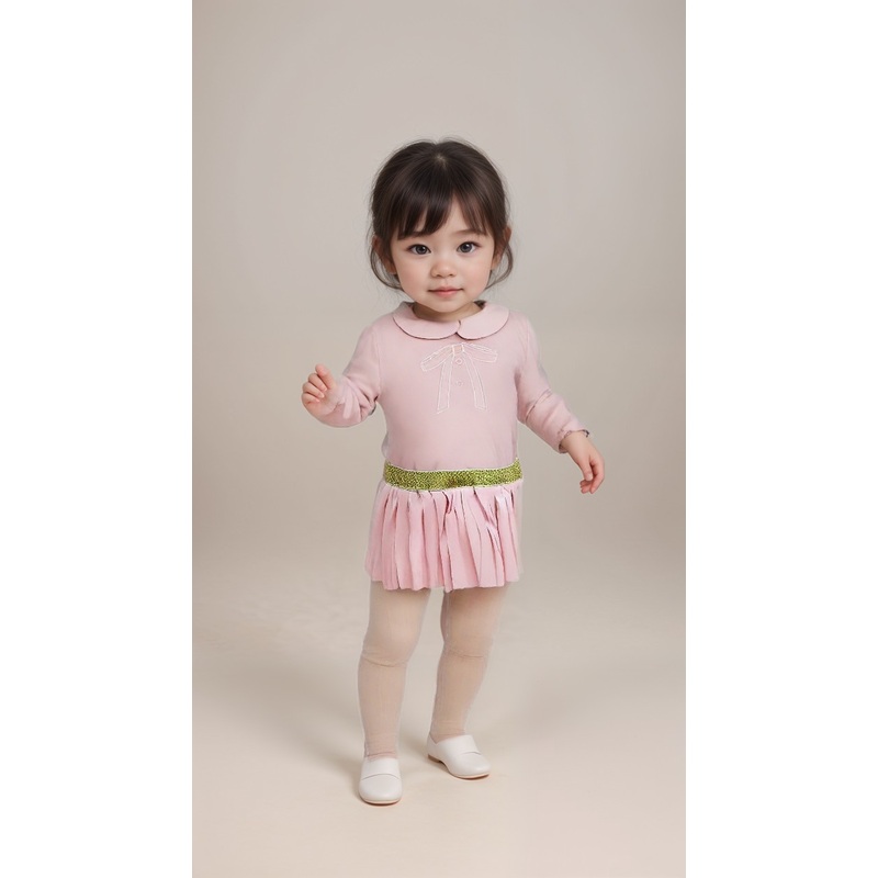 Boboli Baby Girl Pink Dress | Boboli In Lebanon