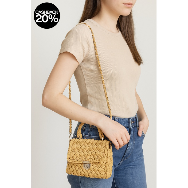 Forever 21 Women’s Brown Crossbody Bag |Forever 21 in Lebanon