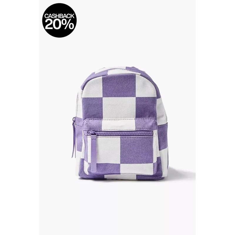 Forever 21 Women’s Purple/White Crowbar Backpack |Forever 21 in Lebanon