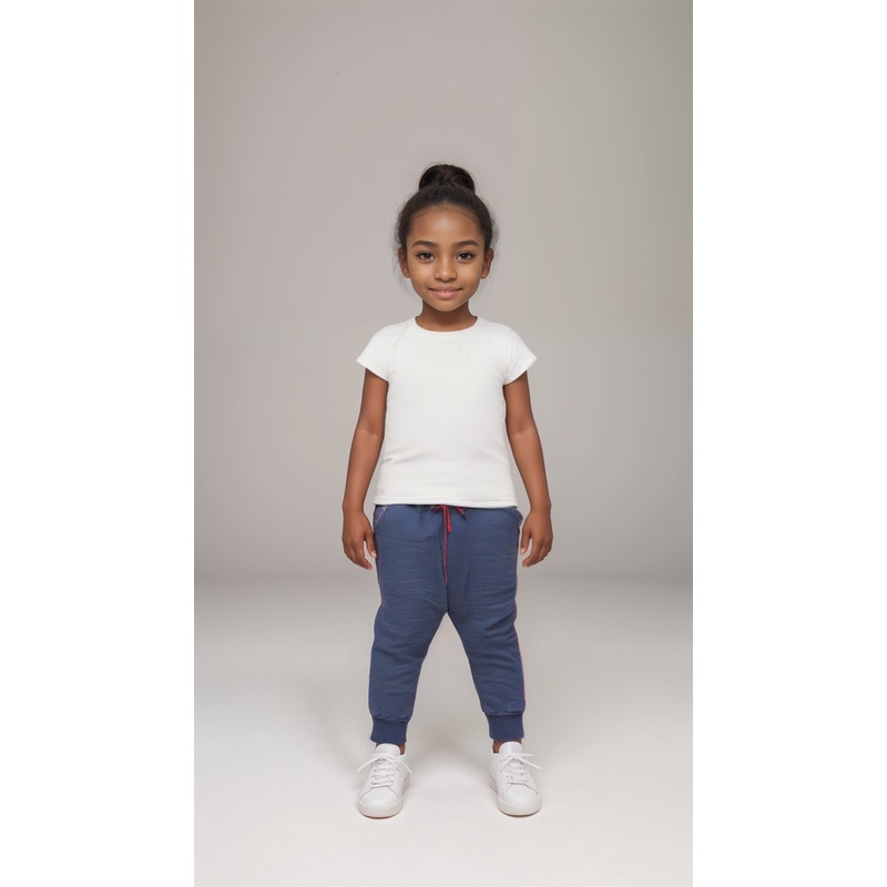 La Martina Girl’s Navy Blue Sweatpants LMA30