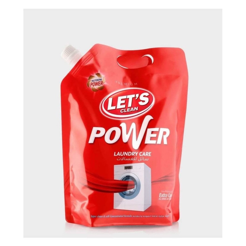 Let’s Clean Power Gel Clean Laundry Care 2000ml | Let’s Clean In Lebanon