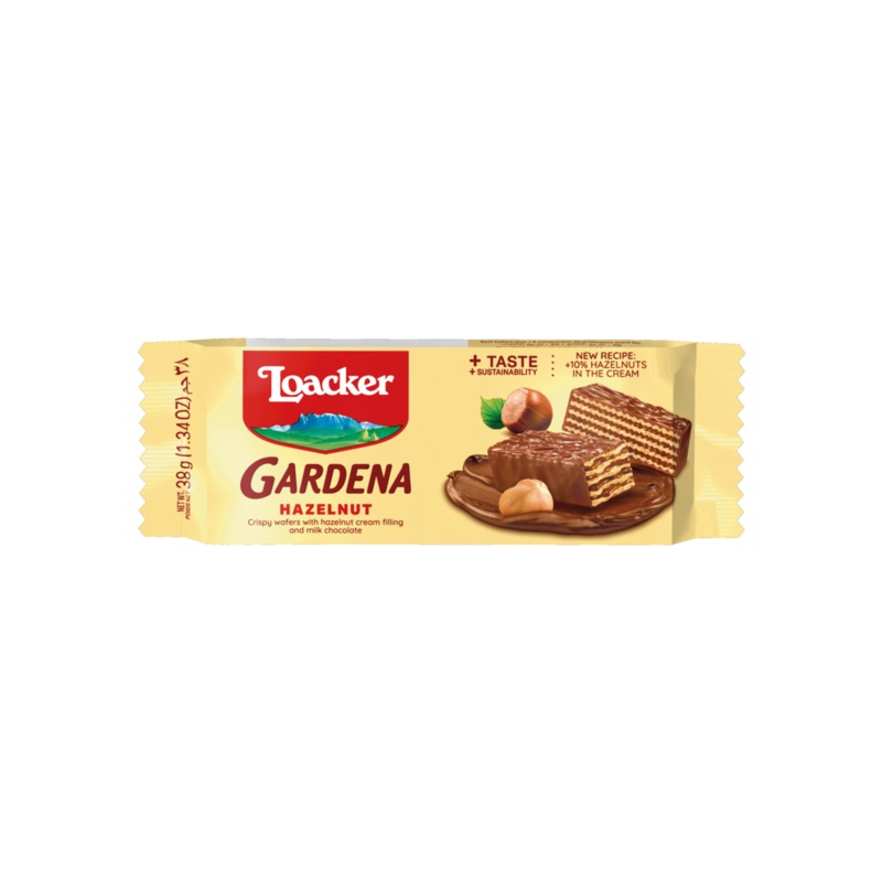 Loacker Gardena Hazelnut Wafers 38g | Loacker In Lebanon