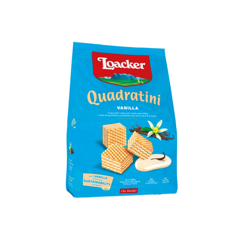 Loacker Quadratini Vanilla 125g | Loacker In Lebanon