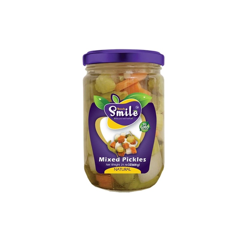 Minnesota Smile Mixed Pickles 600g | Minnesota Smile In Lebanon