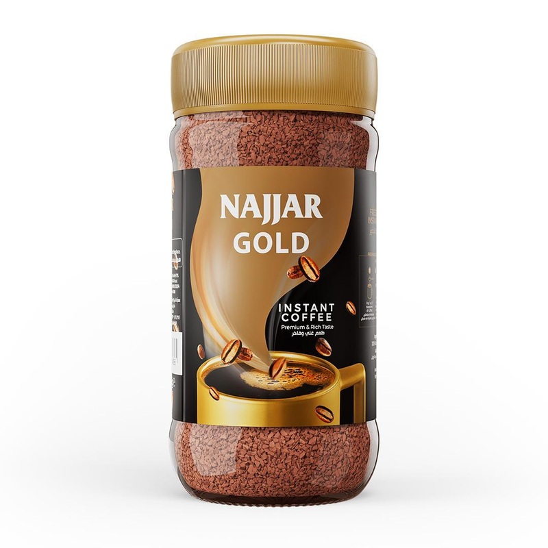 Najjar Gold Instant Coffee 190g | Najjar In Lebanon