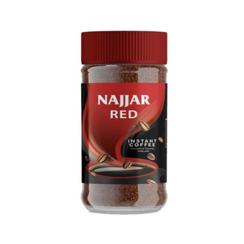 Najjar Red Instant Coffee 95g | Najjar In Lebanon