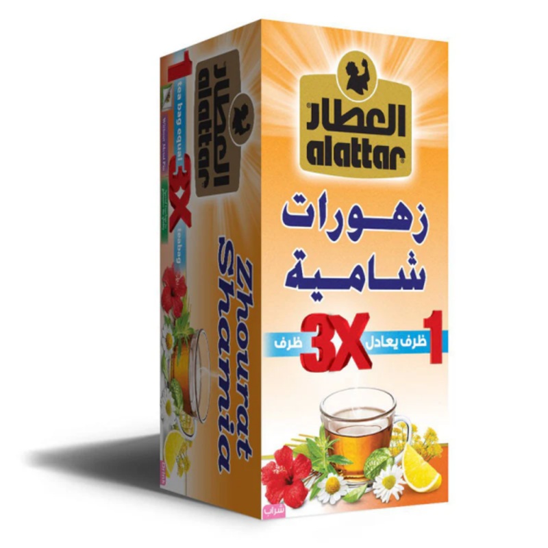 Al Attar Zhourat Shamia Herbal Tea 50 Bags | Al Attar In Lebanon