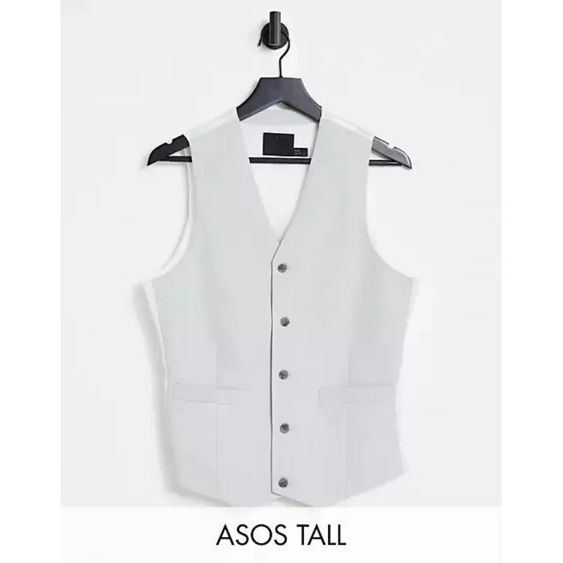 Asos Design Men’s Gray Vest ANF1813