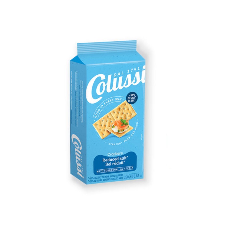 Colussi Crackers Reduced Salt 250g  | Colussi  In Lebanon