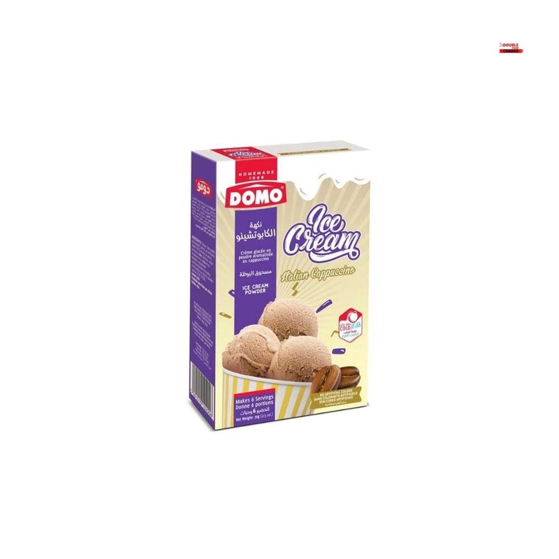 Domo Ice Cream Powder Italian Cappuccino 70g | Domo In Lebanon