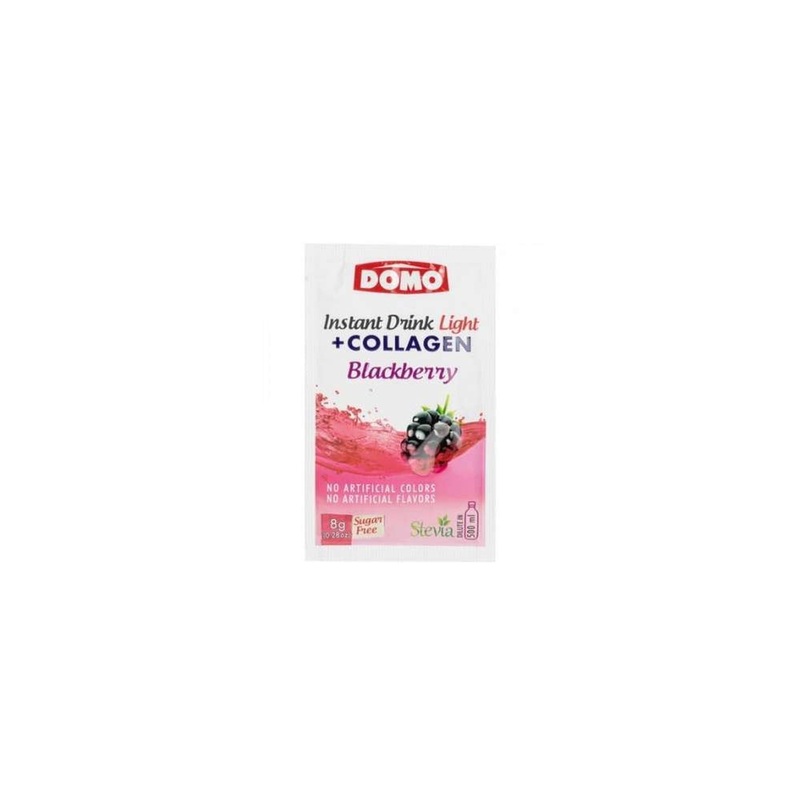 Domo Instant Drink Light + Collagen Blackberry 8g |Domo In Lebanon