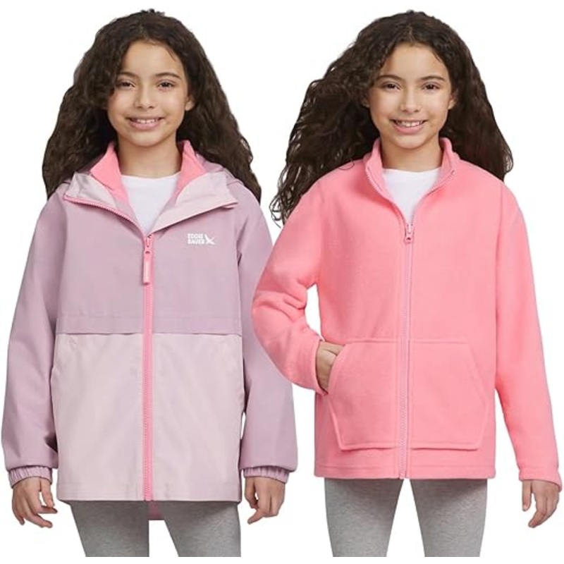Eddie Bauer Girl’s Pink Light Weight 3-In-1 Jacket | Eddie Bauer in Lebanon