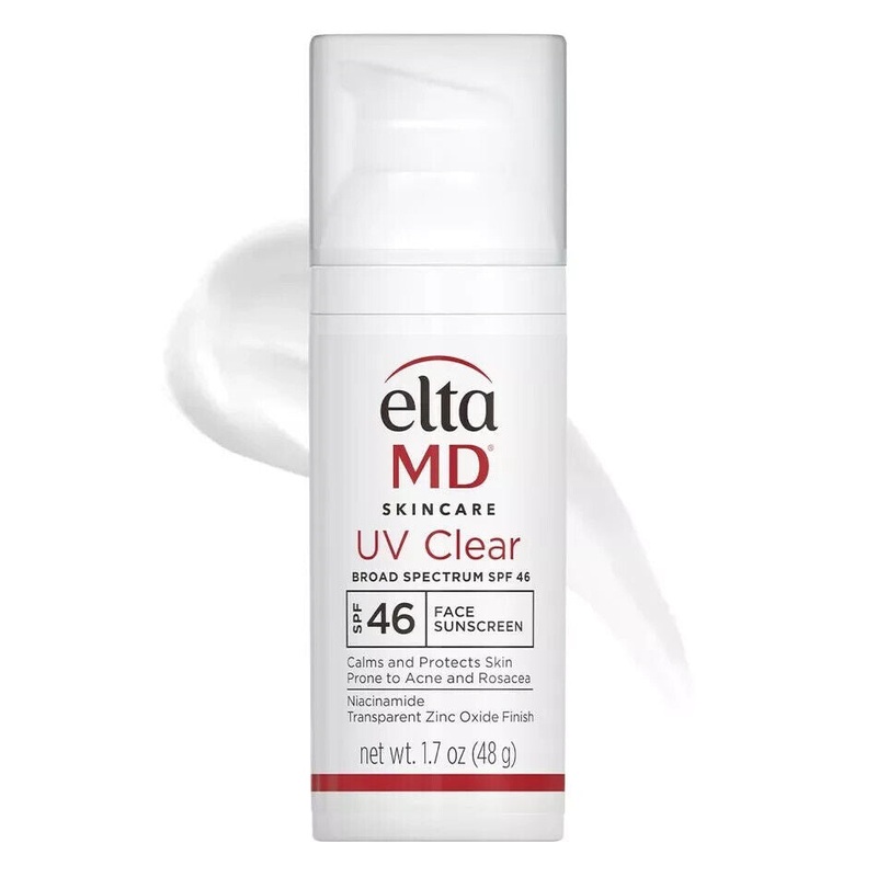 EltaMD UV Clear Facial SPF 46 Broad Spectrum Facial Sunscreen Niacinamide 1.7oz