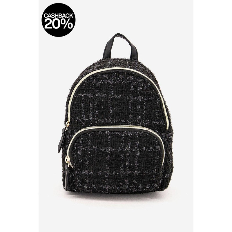 Forever 21 Black Textured Mini Backpack | Forever 21 in Lebanon