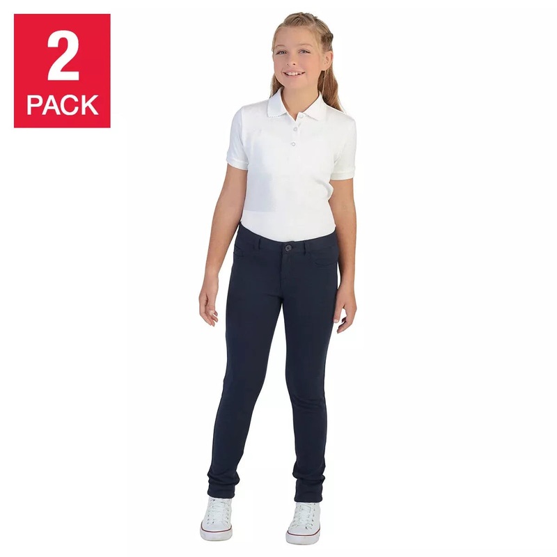 French Toast Girl’s Navy Blue Knit Pant 2 Pack | French Toast in Lebanon