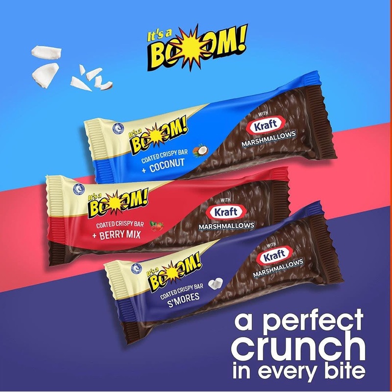 It’s A Boom Coated Crispy Bar 40g  | Boom In Lebanon