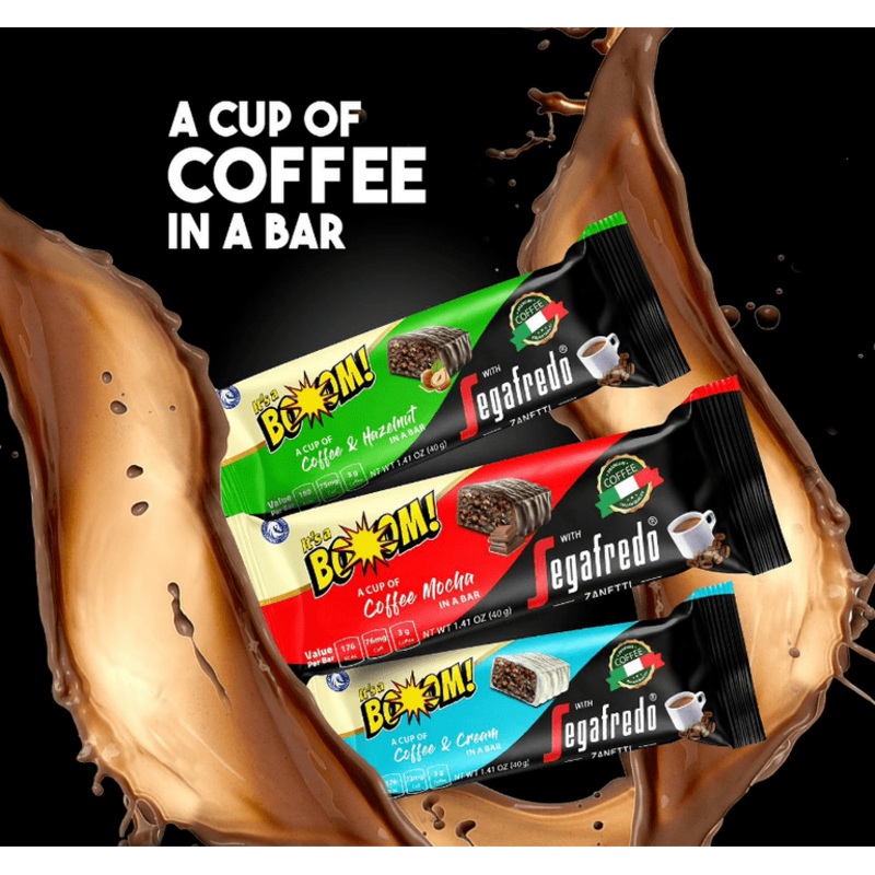 It’s A Boom Segafredo Chocolate Bar 40g | It’s A Boom In Lebanon