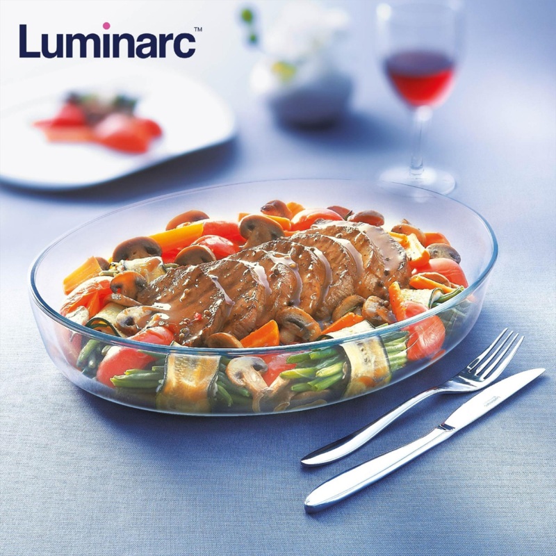 Luminarc Multi One Oval Oven Tray 30 x20 cm 1.7L| Luminarc In Lebanon