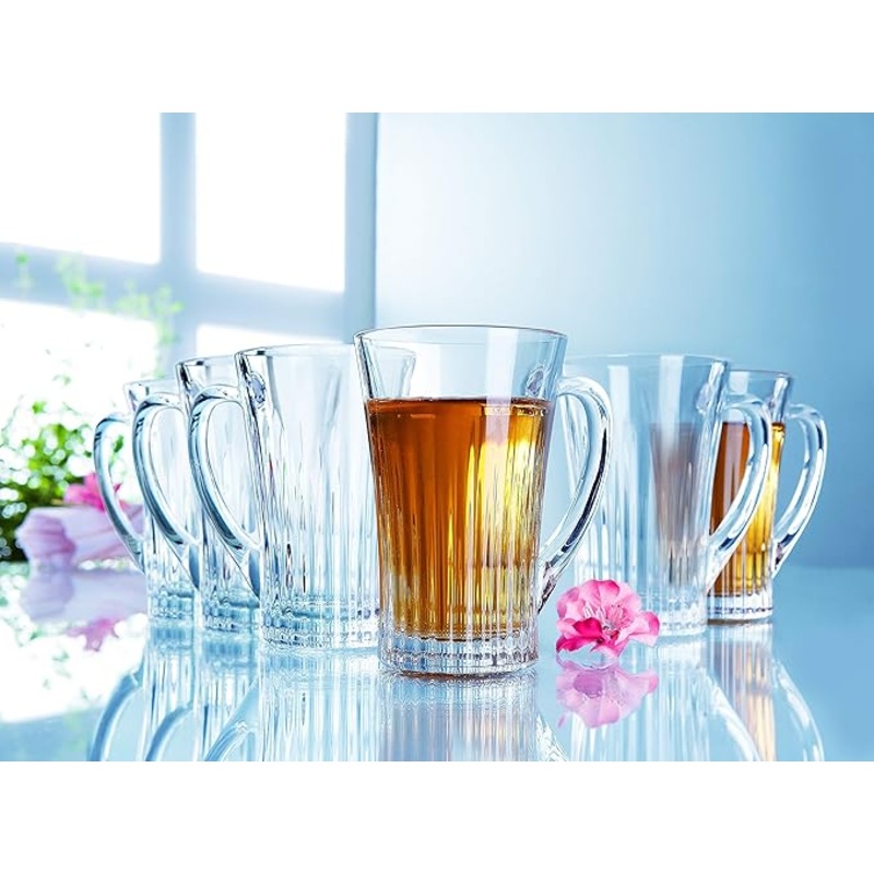 Luminarc Tempered Carat Mug 16 cl Glass Set 6 Pcs | Luminarc In Lebanon
